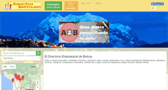 Desktop Screenshot of amarillasbolivia.net